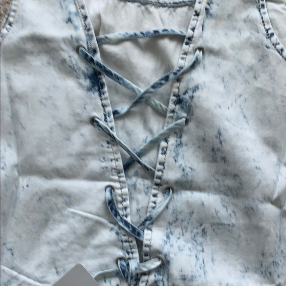 Light Wash Denim Dress - Picture 5 of 5